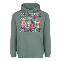 Sage 50 coffee 50 anxiety coffee cups Heavyweight Hoodie - Zillion Design Studio