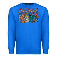 True Royal thankful mama highland cow Premium Sweatshirt - RacoonDesign