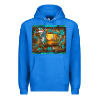 True Royal western horse sunset turquoise's gemstones mousepad Premium Hoodie - BarkalooDesign