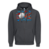 Smoke for the love of the game hockey Zipper Hoodie - texasbilliewilder