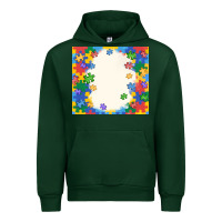 Forest Green autism Urban Hoodie - MaliasSmallBusiness