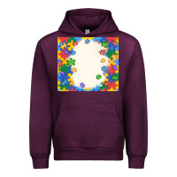 Mauve Wine autism Urban Hoodie - MaliasSmallBusiness