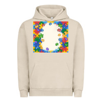 Pigment French Oak autism Urban Hoodie - MaliasSmallBusiness