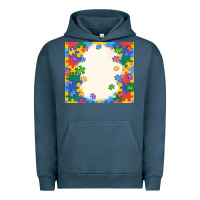 Pigment Midnight Navy autism Urban Hoodie - MaliasSmallBusiness