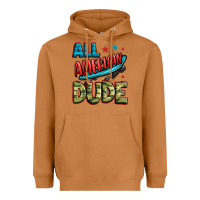 Meerkat all american dude Heavyweight Hoodie - Zillion Design Studio