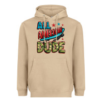 All American Dude Heavyweight Hoodie | Teevron