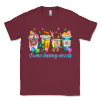 Burgundy some bunny needs easter coffee cups Classic Tee - texasbilliewilder