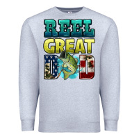 Heather Grey reely great dad Premium Sweatshirt - HRA Design Shop