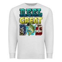 Oatmeal Heather reely great dad Premium Sweatshirt - HRA Design Shop