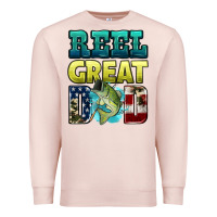 Pale Pink reely great dad Premium Sweatshirt - HRA Design Shop