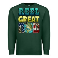 Sports Green reely great dad Premium Sweatshirt - HRA Design Shop