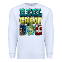 White reely great dad Premium Sweatshirt - HRA Design Shop