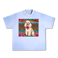 Standart Poodle Floral Urban Heavy Tee | Teevron
