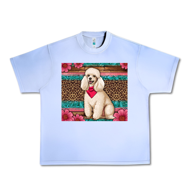 Standart Poodle Floral Urban Heavy Tee by Artiststas | Teevron