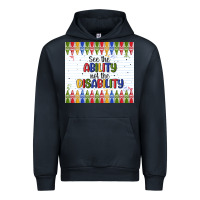 Navy see the ability not the disability Urban Hoodie - MaliasSmallBusiness