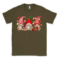 Army Green strawberry gnomes Classic Tee - Zillion Design Studio