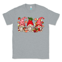 Heather Grey strawberry gnomes Classic Tee - Zillion Design Studio