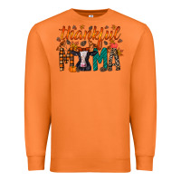 Carrot thankful mama holstein cow Premium Sweatshirt - RacoonDesign