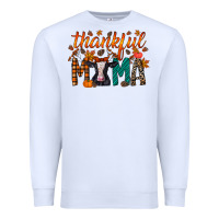 Thankful Mama Holstein Cow Premium Sweatshirt | Teevron