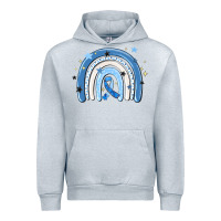 Heather Grey in april wear blue autism awareness Urban Hoodie - MaliasSmallBusiness