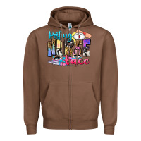 Chestnut resting nurse face Zipper Hoodie - Zillion Design Studio