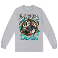 Moon Dust western rodeo darlin' bullfighter serape cowhide turquoise gemstones Long Sleeve Tee - BarkalooDesign