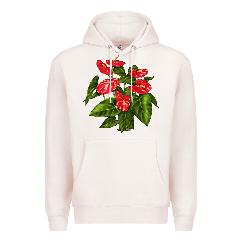 Anthurium Premium Hoodie by LillyAllenDesigns | Teevron