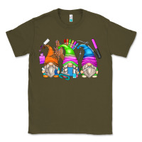 Army Green nail tech gnomes Classic Tee - Zillion Design Studio
