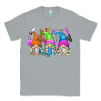 Heather Grey nail tech gnomes Classic Tee - Zillion Design Studio