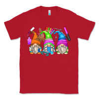 Red nail tech gnomes Classic Tee - Zillion Design Studio