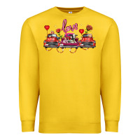 Lemon valentine's day farm trucks farm animals Premium Sweatshirt - FaDigitalArtStudio