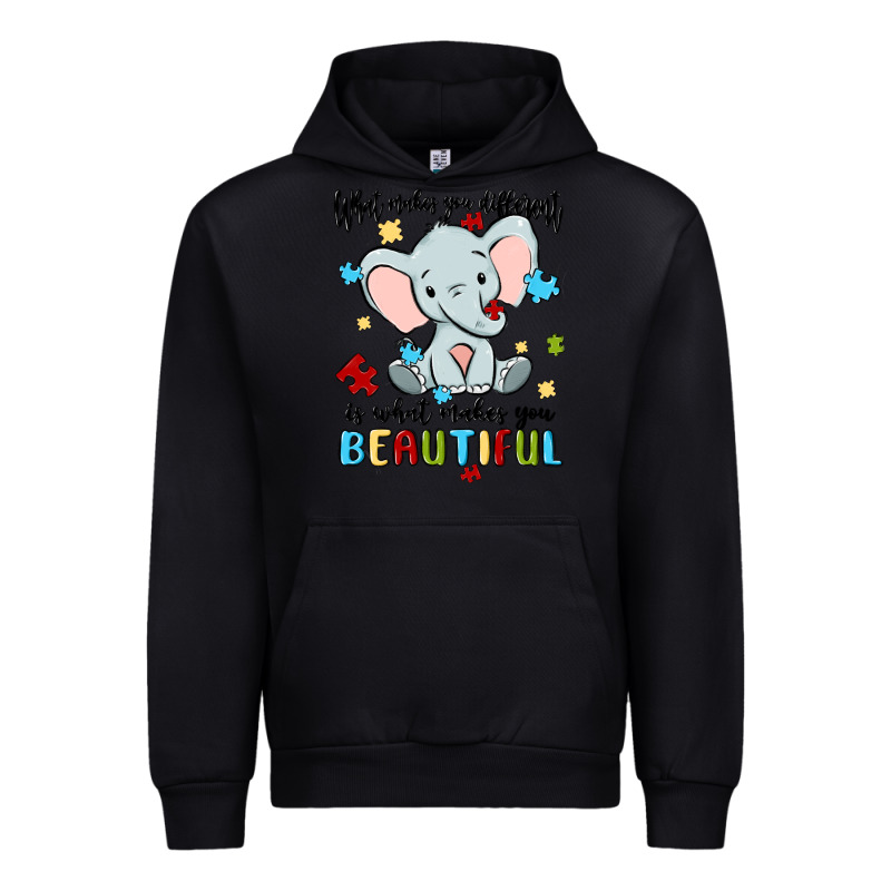 What Makes You Different Is What Makes You Beautif Urban Hoodie by MaliasSmallBusiness | Teevron