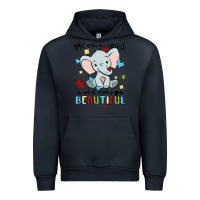 Navy what makes you different is what makes you beautif Urban Hoodie - MaliasSmallBusiness