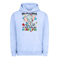Pigment Grape Ice what makes you different is what makes you beautif Urban Hoodie - MaliasSmallBusiness