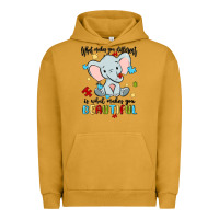Pigment Peanut Butter what makes you different is what makes you beautif Urban Hoodie - MaliasSmallBusiness