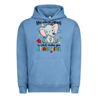 Pigment Pebble Blue what makes you different is what makes you beautif Urban Hoodie - MaliasSmallBusiness