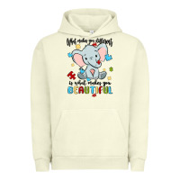 Pigment Pistachio what makes you different is what makes you beautif Urban Hoodie - MaliasSmallBusiness