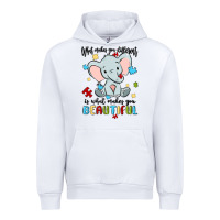 White what makes you different is what makes you beautif Urban Hoodie - MaliasSmallBusiness