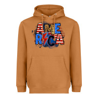 Meerkat america lightning bolt Heavyweight Hoodie - Zillion Design Studio