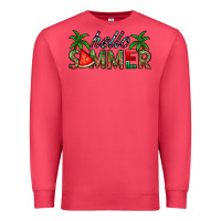 Cardinal hello summer Premium Sweatshirt - CowhideDigitalArt