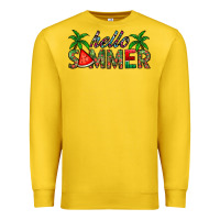 Lemon hello summer Premium Sweatshirt - CowhideDigitalArt