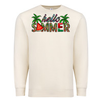 Sandshell hello summer Premium Sweatshirt - CowhideDigitalArt