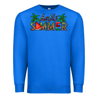 True Royal hello summer Premium Sweatshirt - CowhideDigitalArt