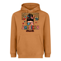 Meerkat american mom junkie messy bun Heavyweight Hoodie - Zillion Design Studio