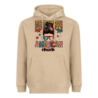 Mushroom american mom junkie messy bun Heavyweight Hoodie - Zillion Design Studio