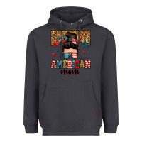 Smoke american mom junkie messy bun Heavyweight Hoodie - Zillion Design Studio