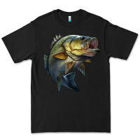 Black jumping bass Premium Tee - LillyAllenDesigns