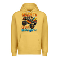 Antique Gold ready to crush kindergarten Premium Hoodie - Jasminsmagicworld