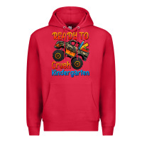 Cardinal ready to crush kindergarten Premium Hoodie - Jasminsmagicworld