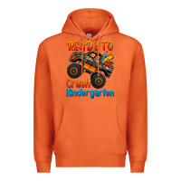 Carrot ready to crush kindergarten Premium Hoodie - Jasminsmagicworld